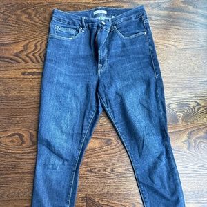 Good American high rise crop